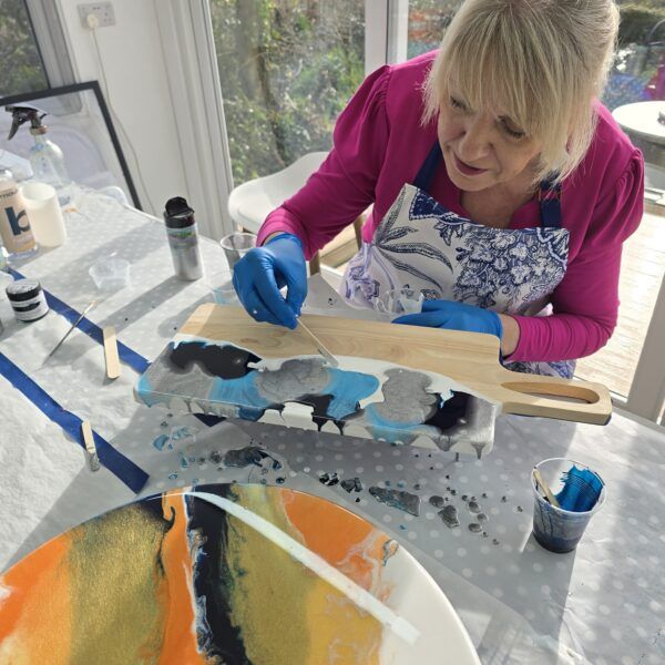 Julia Ford in creative mode.